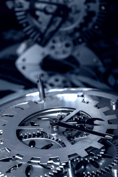 Retro Abstract Industrial Vintage Technology Clock Retro Abstract Industrial Vintage Technology Clock Photo